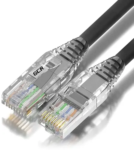 Патч-корд GREENCONNECT GCR-52242 UTP, кат.5E, 2м, 24AWG, многожильный, черный