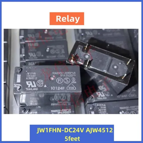 Реле JW1FHN-DC24V AJW4512, 5-контактное, 10A, 24V DC