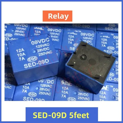 2pcs Реле SED-09D (5 контактов)
