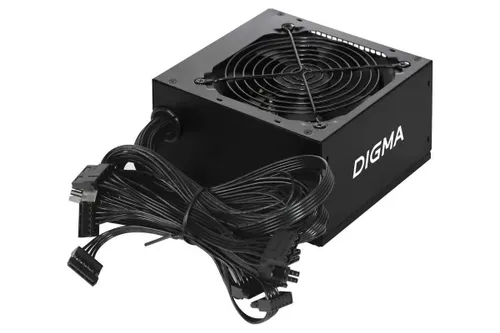 Блок питания для ПК Digma ATX 500W (20+4pin)120mm fan 4xSATA RTL (DPSU-500W)