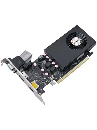 AFOX Видеокарта AFOX AFRX550-4096D5L2 Видеокарта RX550 4GB GDDR5 128bit VGA DP HDMI 1FAN LP RTL 4 ГБ