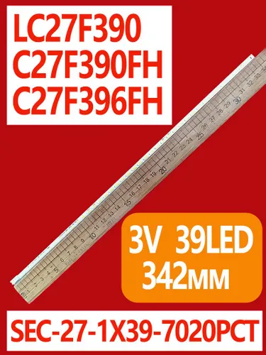 1шт. LЕD Подсветка SEC-27-1X39-7020PCT для LC27F390 C27F390FH C27F396FH
