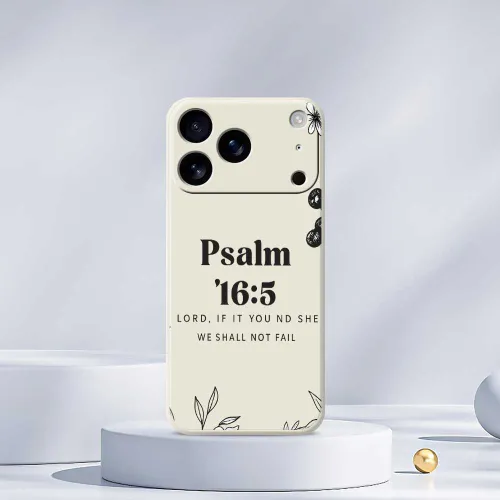 Мягкая оболочка из ТПУ в стиле библейских стихов защищает телефон от царапин и подходит для iPhone 1