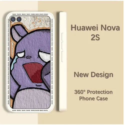 Original подходит для Huawei Nova 2S полностью закрытый силиконовый чехол для телефона Однотонный цв