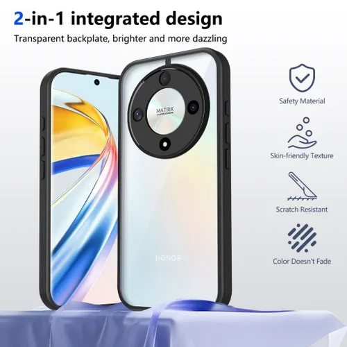 3 in 1 Акриловый чехол с защитой камеры для Honor X9b