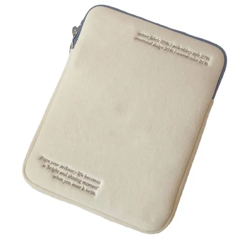 Чехол для планшета, простая стильная мягкая хлопчатобумажная ткань, противоударная легкая сумка для