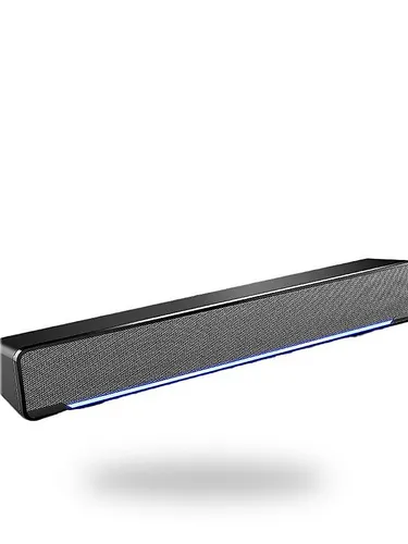 Компьютерные колонки, черные, 3 Вт, 3.5 мм