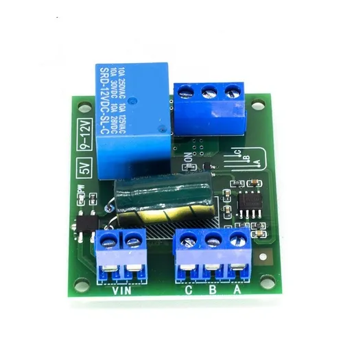 Автоматический контроллер уровня воды на базе NE555, 12V модуль управления насосомсливом с защитой о