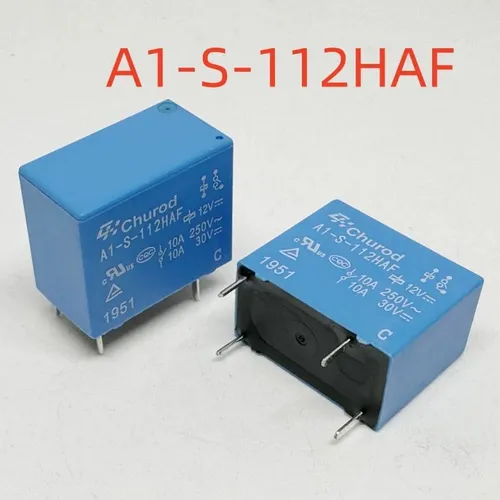 3pcs Электромеханическое реле A1-S-112HAF 10А, 4-контактное