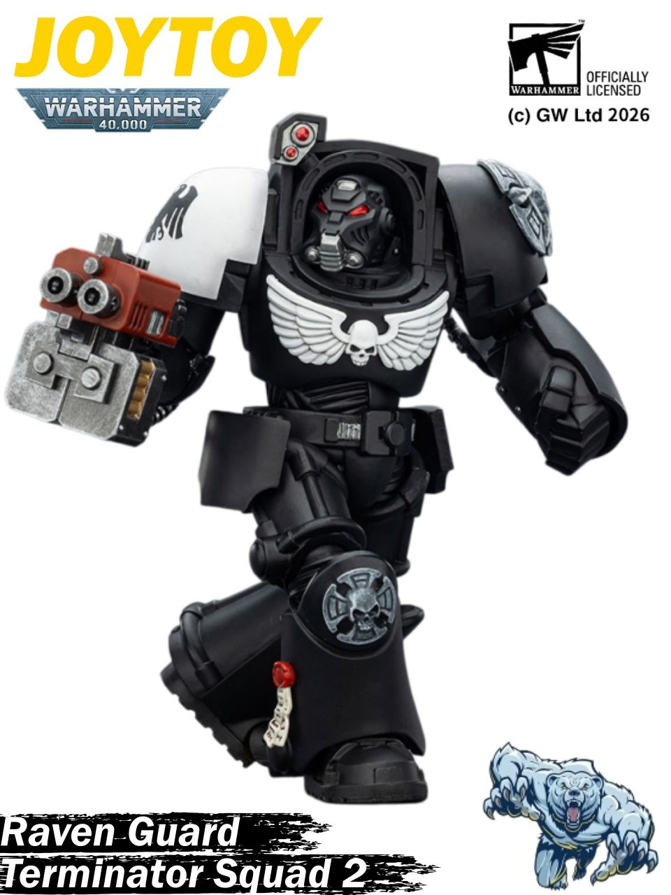JOYTOYwarhammer40000RavenGuardTerminatorSquad21/18nодаpокколлекцияигрушек