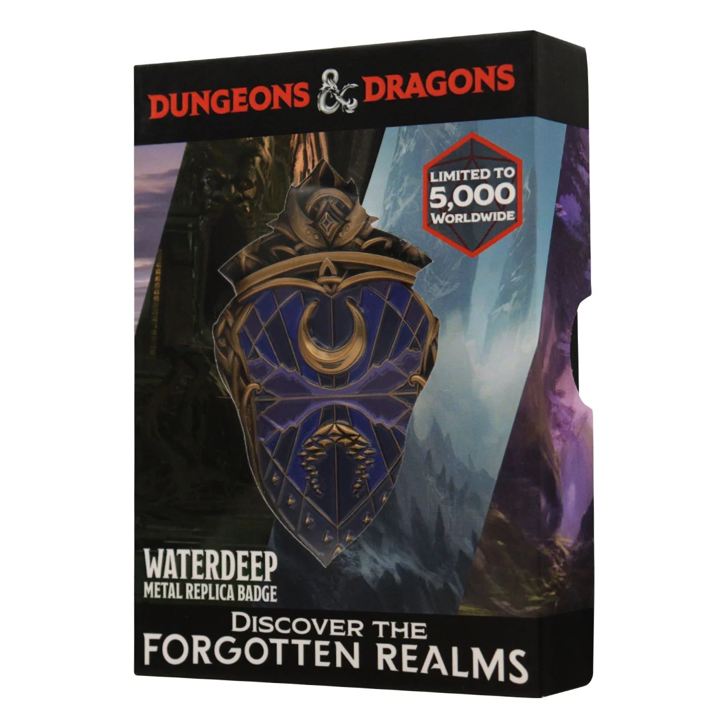 Подземелья и драконы / Dungeons & Dragons лимитированный коллекционный значок Waterdeep от Fanattik-Trade
