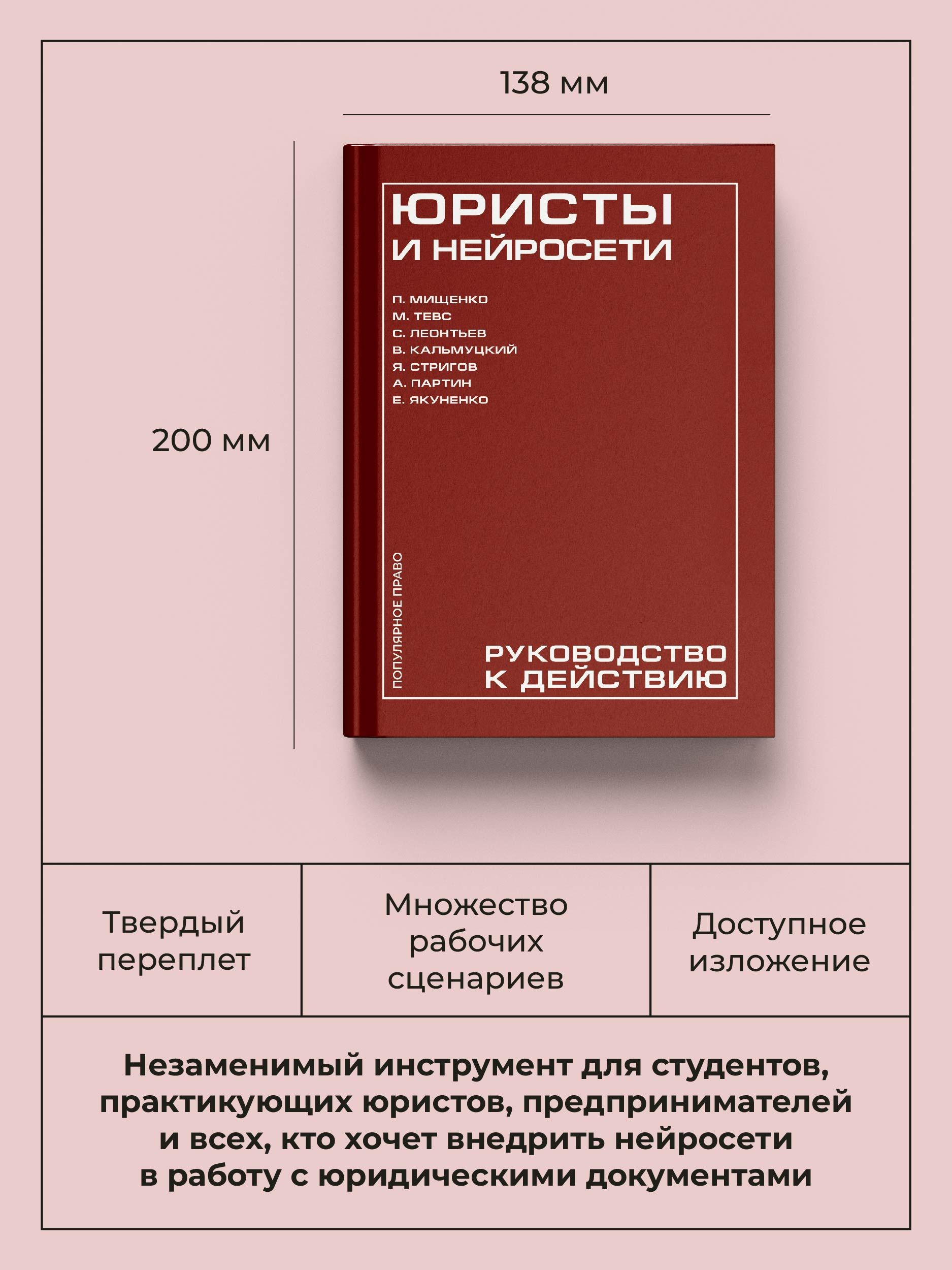 Юристы и нейросети. Руководство к действию | Lawyers and Neural Networks: A Practical Guide - Ozon image 2