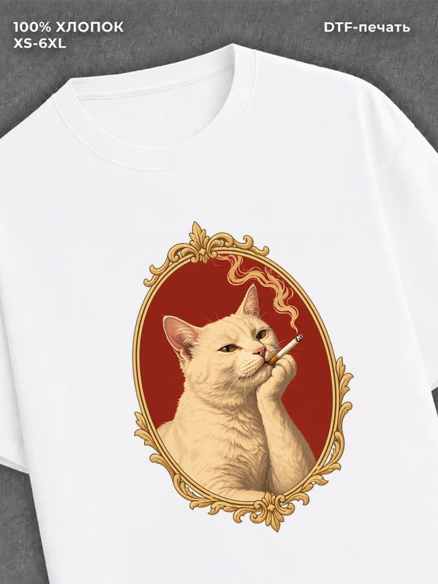 Футболка Мемные котики