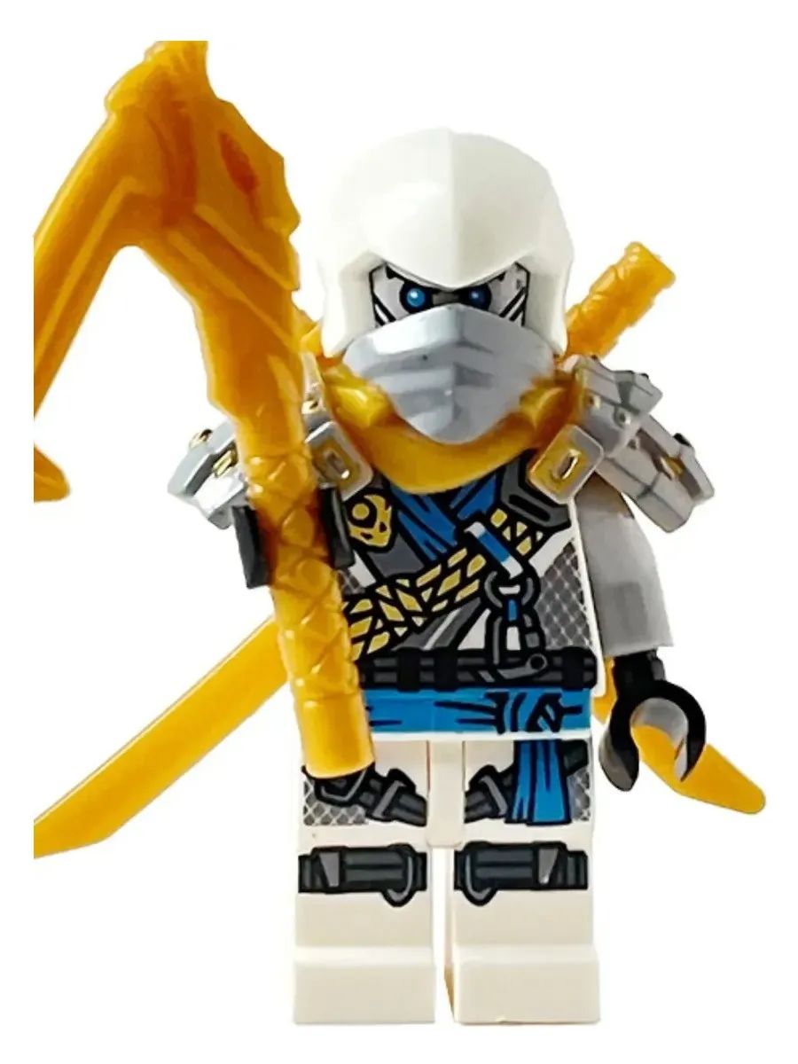 Фигурка Зейн в броне / Ниндзяго / Минифигурка Ninjago
