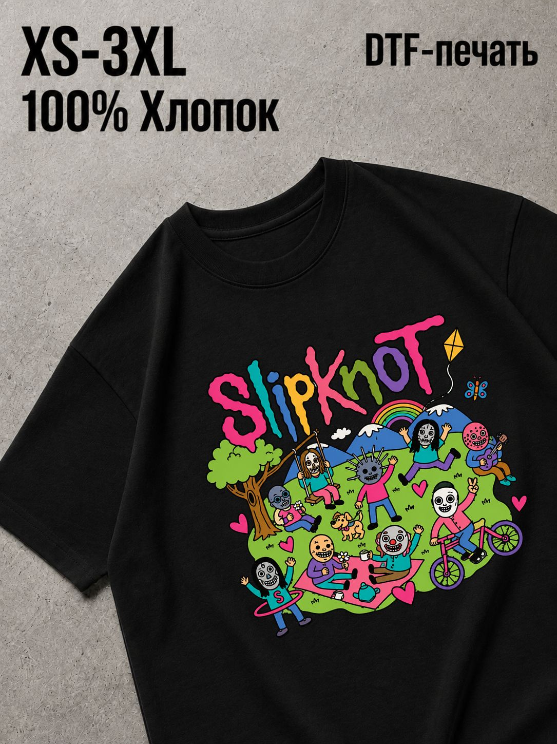 Футболка slipknot