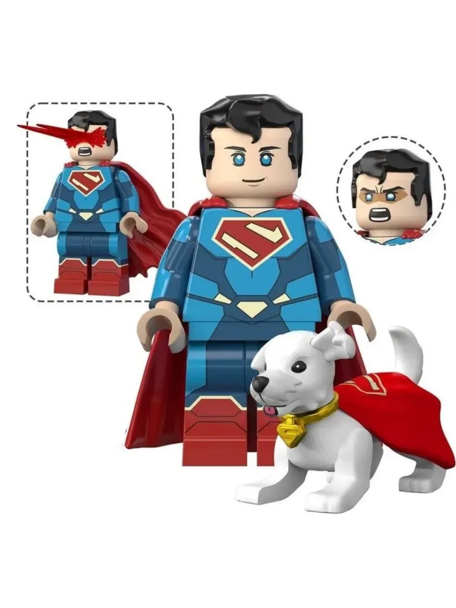 Фигурка Супербой с питомцем Крипто, DC ДС