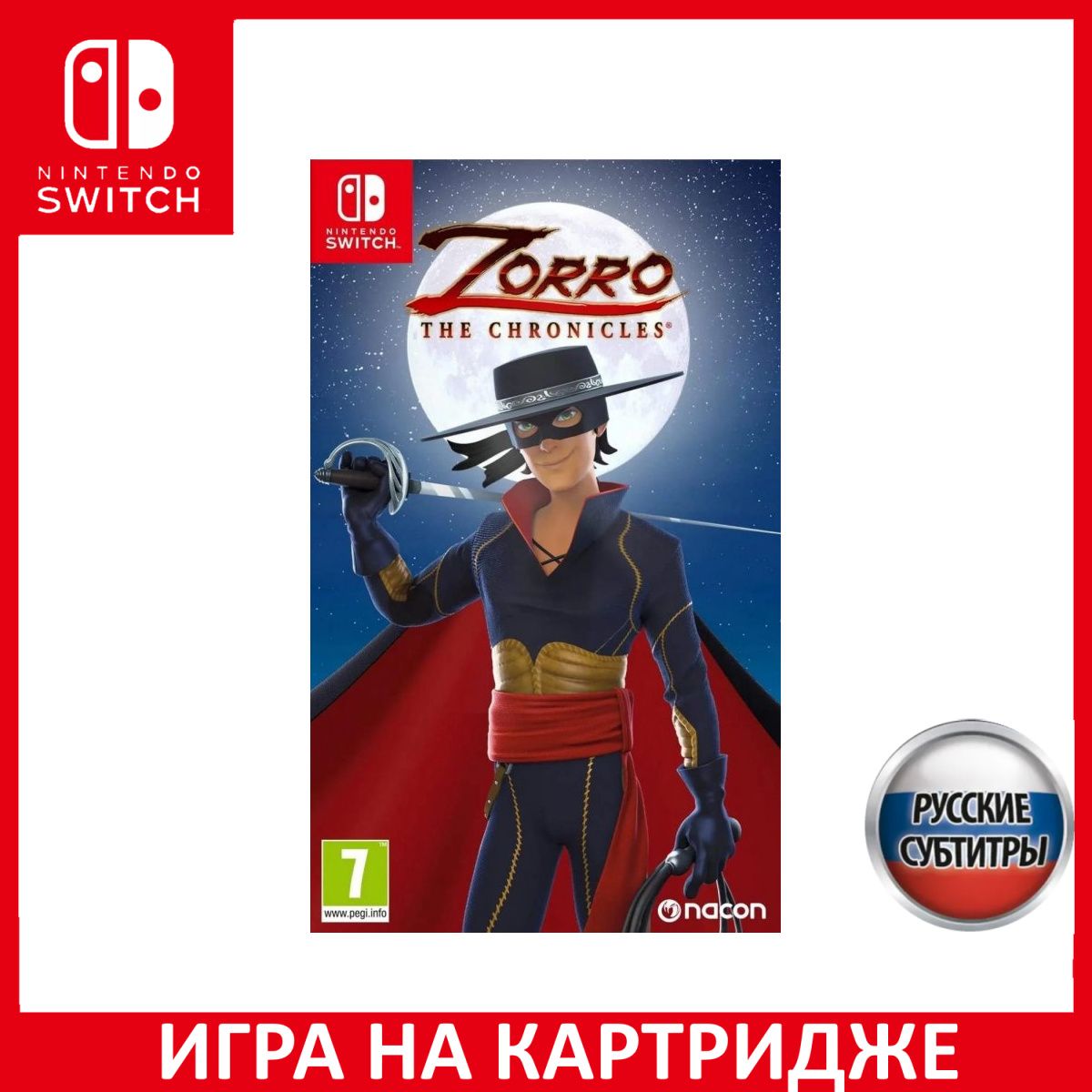 Игра Zorro: The Chronicles (Хроники Зорро) Русская Версия (Nintendo Switch,  Русские субтитры) купить по низкой цене с доставкой в интернет-магазине  OZON (1337068475)