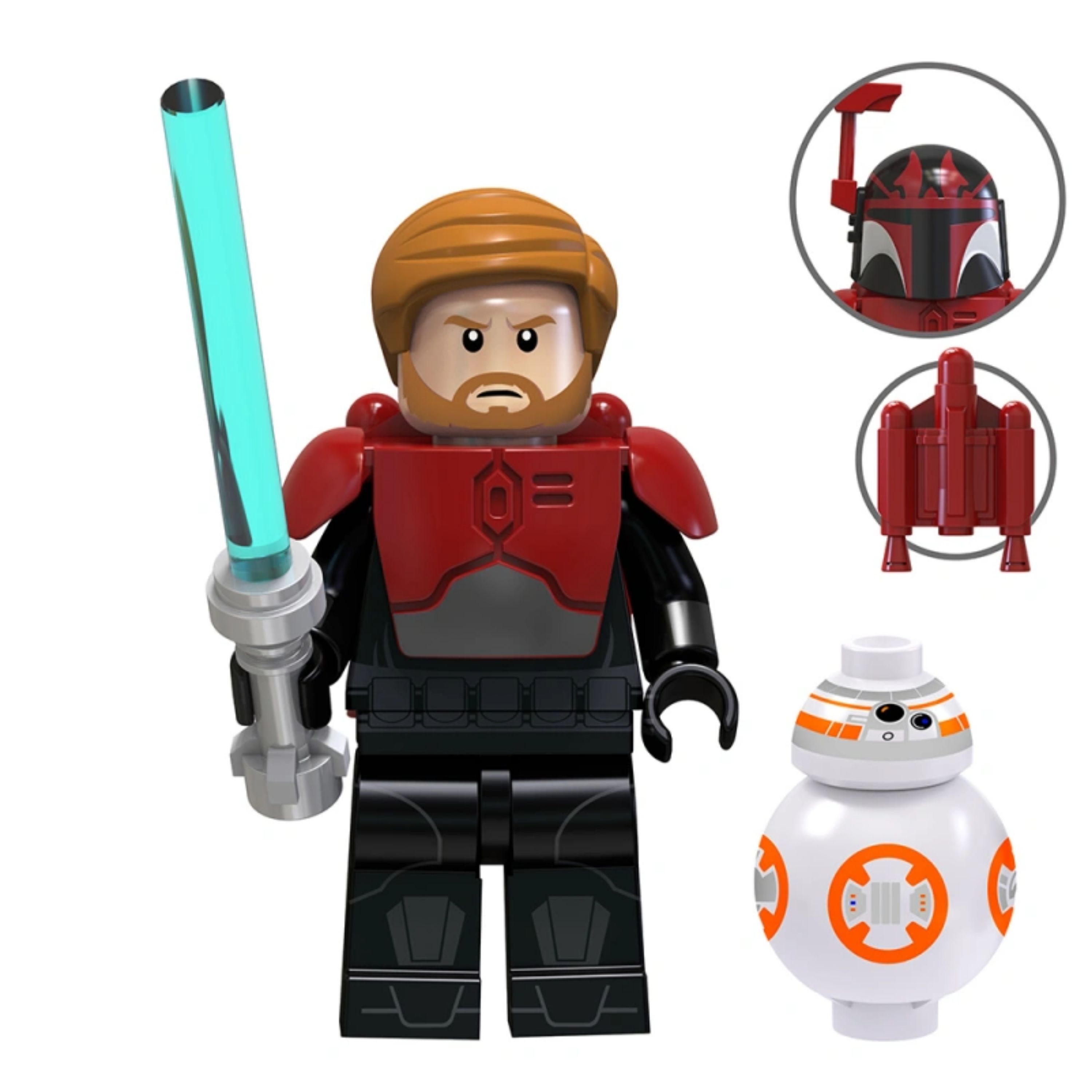 Фигурка Оби Ван Кеноби в мандалорской броне / Звёздные Войны / Star Wars