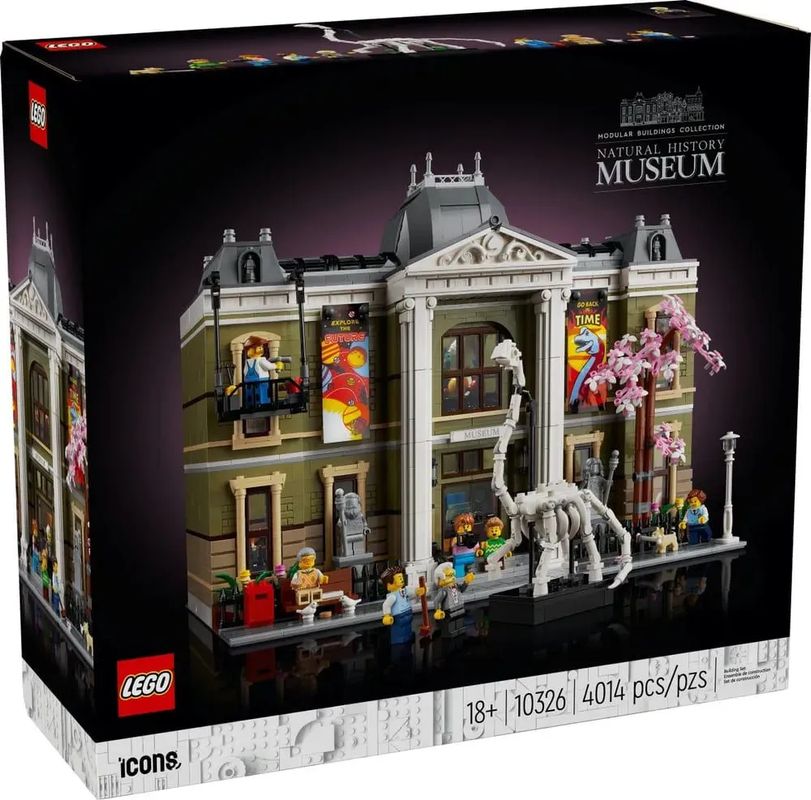 Конструктор Музей естествознания Lego Icons 10326 Natural History Museum  Modular Building Collection Set