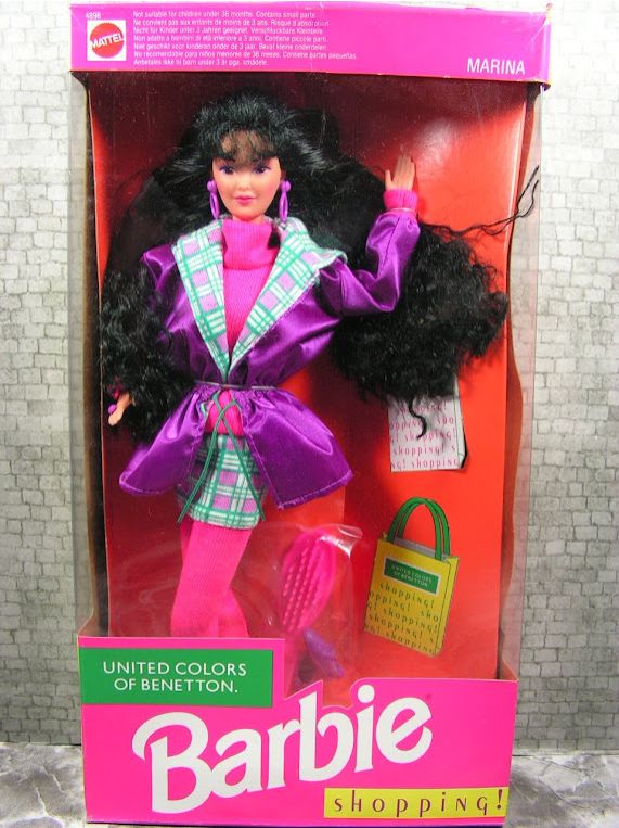 Кукла Barbie United Colors Of Benetton Shopping Marina 1991