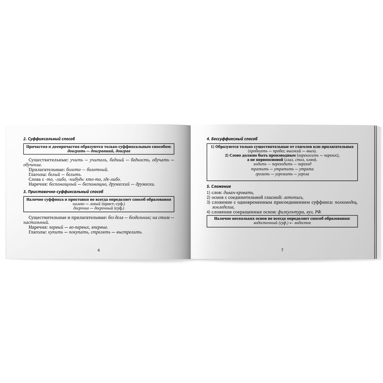 Справочник по русскому языку. Мини-формат | Russian Language Handbook - Ozon image 5