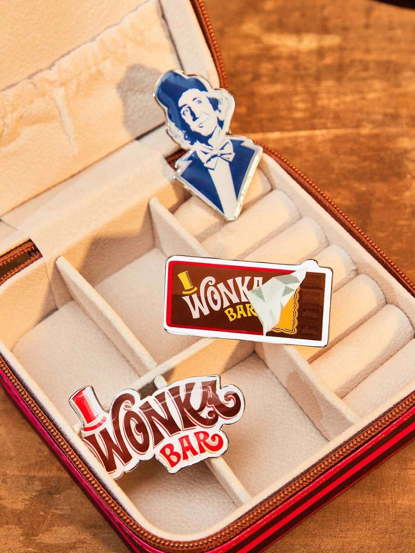 Вилли Вонка Набор Брошей- 3 шт. Willy Wonka