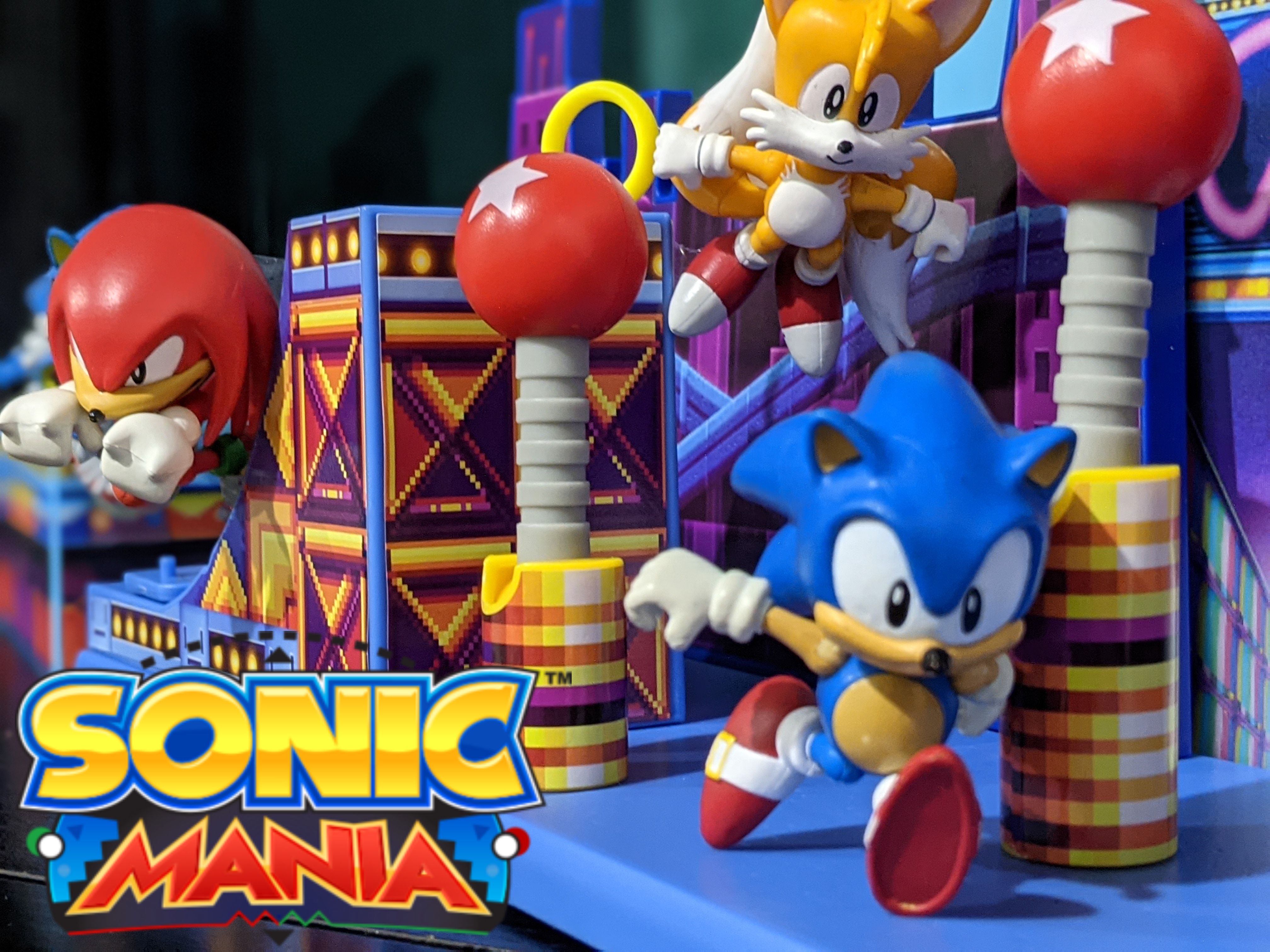 Соник Sonic The Hedgehog Игровой Комплекс Studiopolis Zone с Фигурками Диорама
