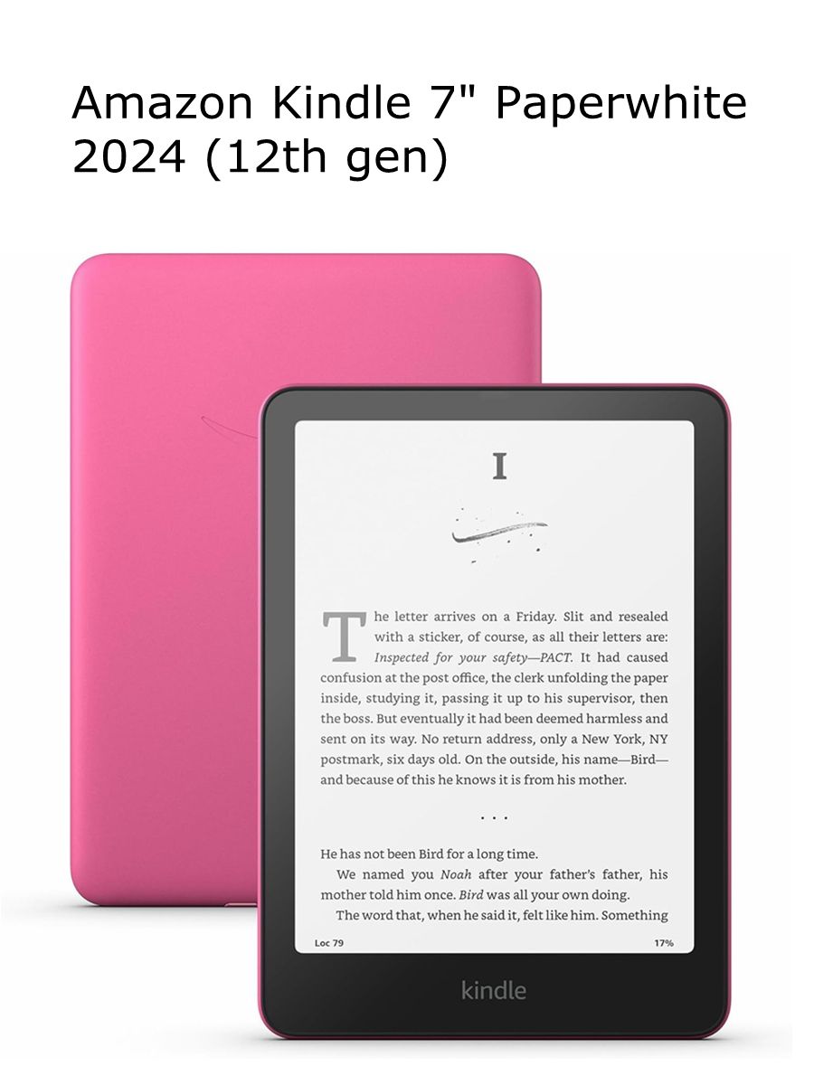 Электронная книга Amazon Kindle PaperWhite 12 Gen 2024 E-ink HD