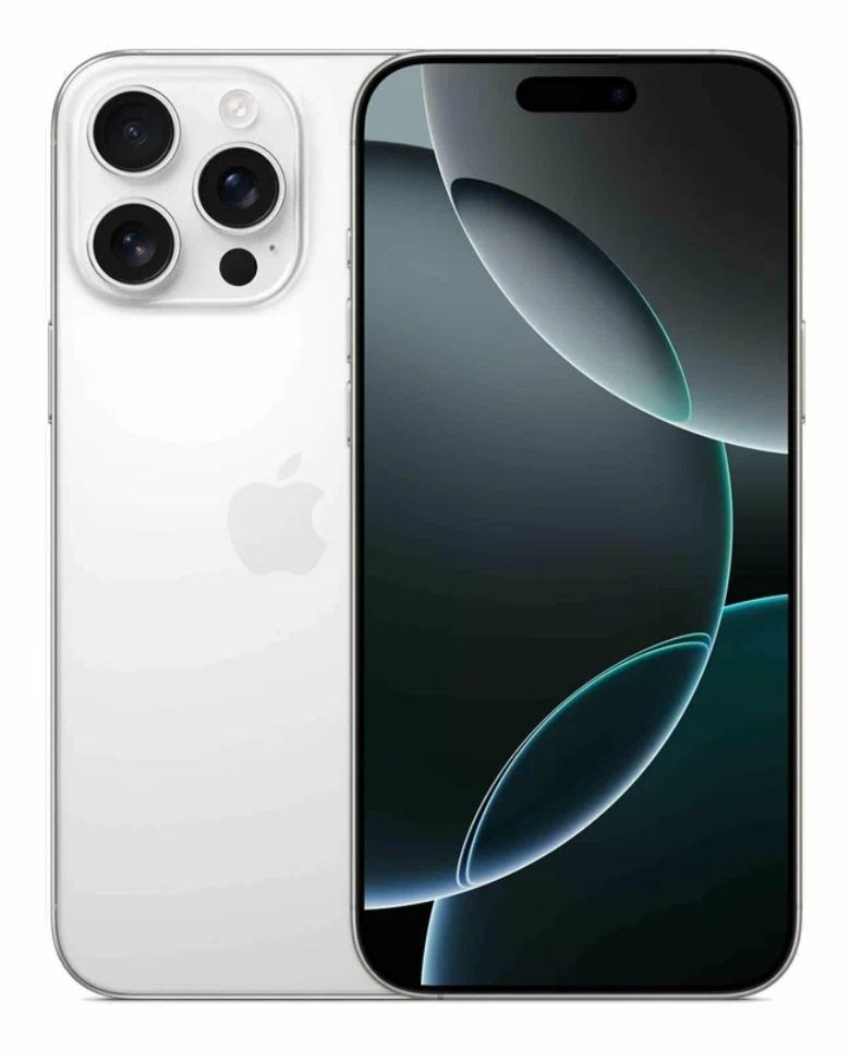 Apple Смартфон iPhone 16 Pro Max 8/1 ТБ, Nano-SIM, eSIM, белый
