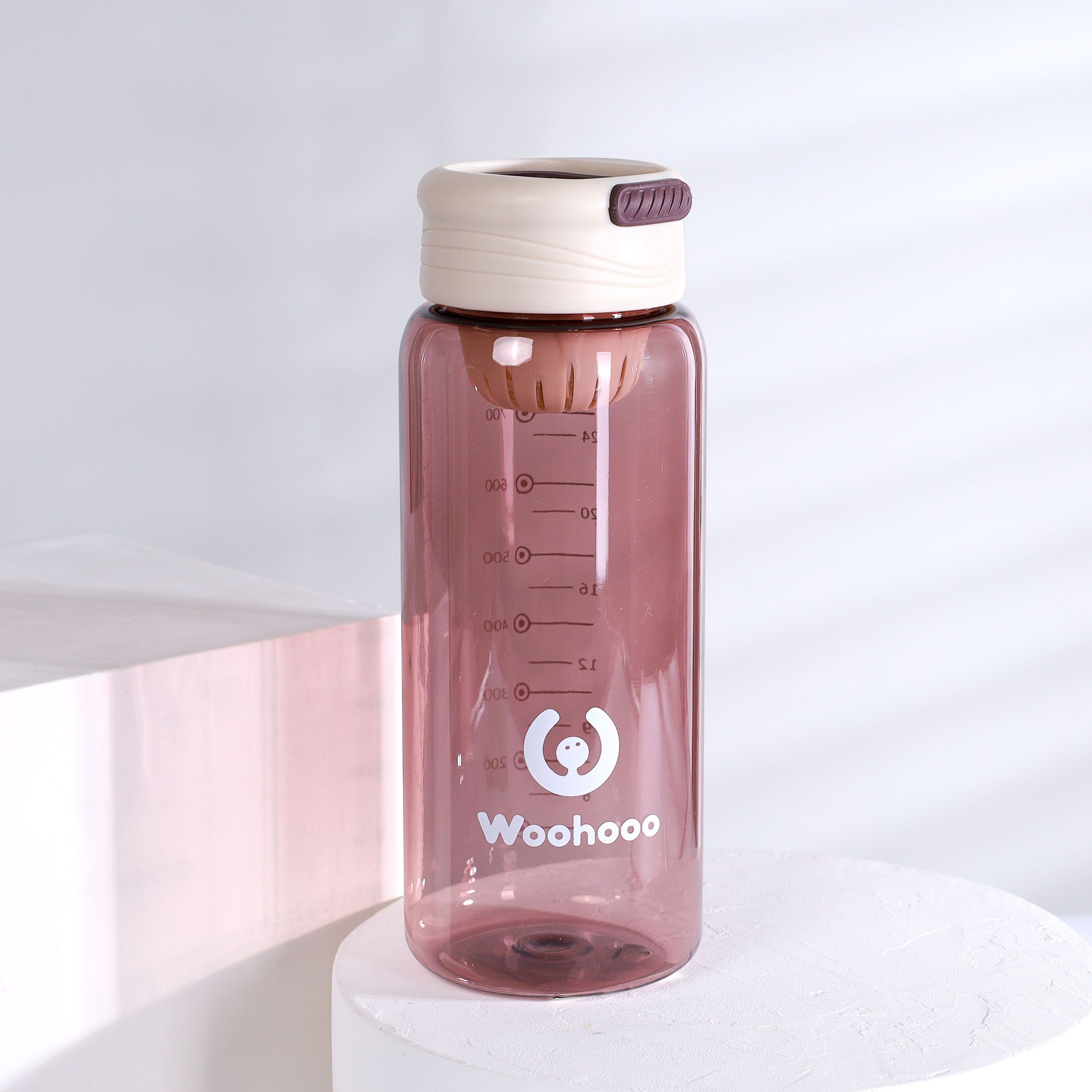 Бутылка для воды спортивная Woohooo Summer 800 мл, розовая Бутылка для воды спортивная Woohooo Summer 800 мл, розовая