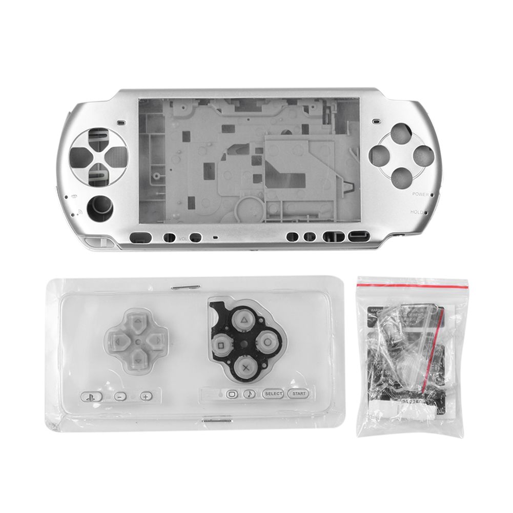 корпус для портативной консоли PSP3000, вес 96 г, серебро купить
