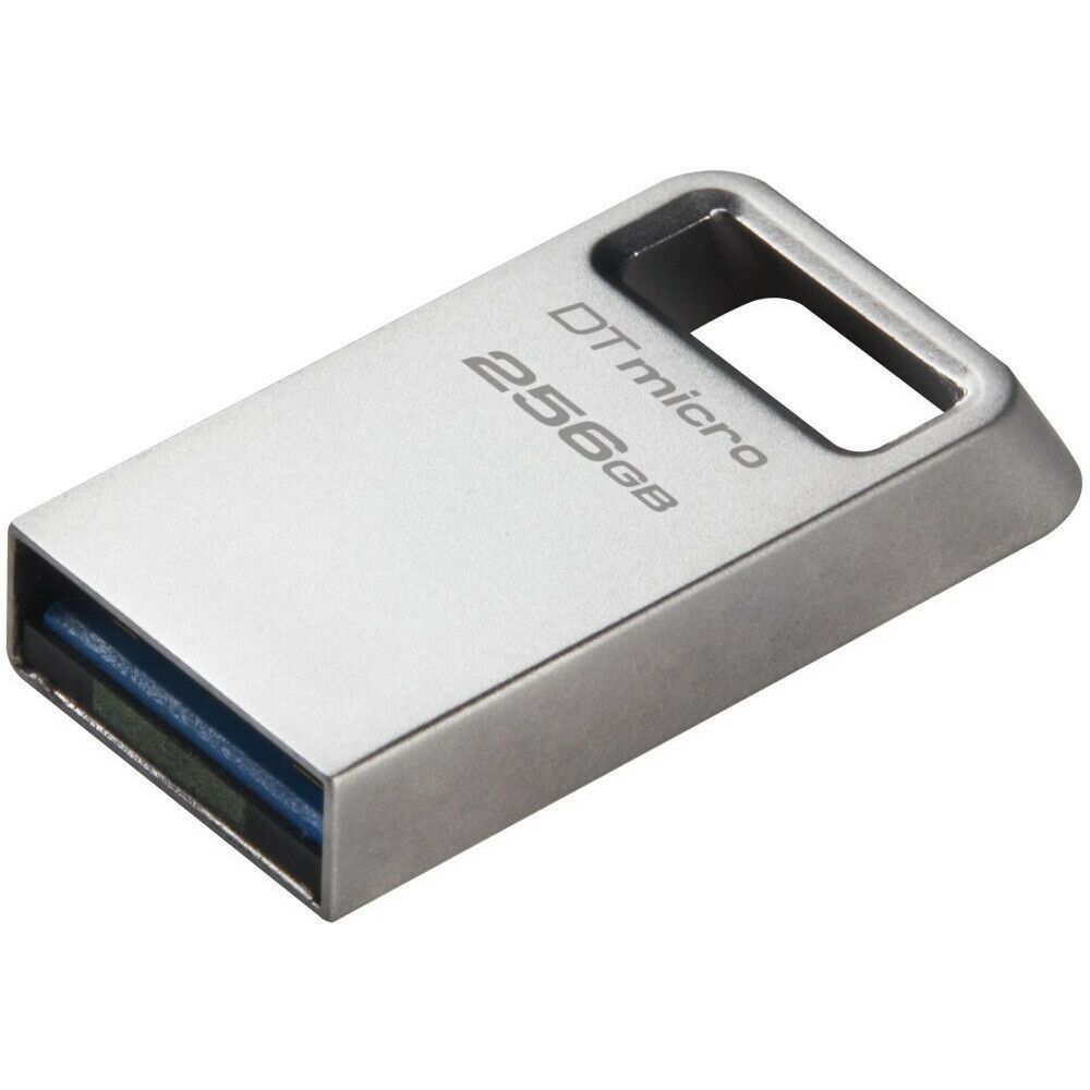 Kingston256ГБUSB-флеш-накопительDTMC3G(DTMC3G2/256GB),USB3.2,до200Мб/сек,Пластик,серебристый