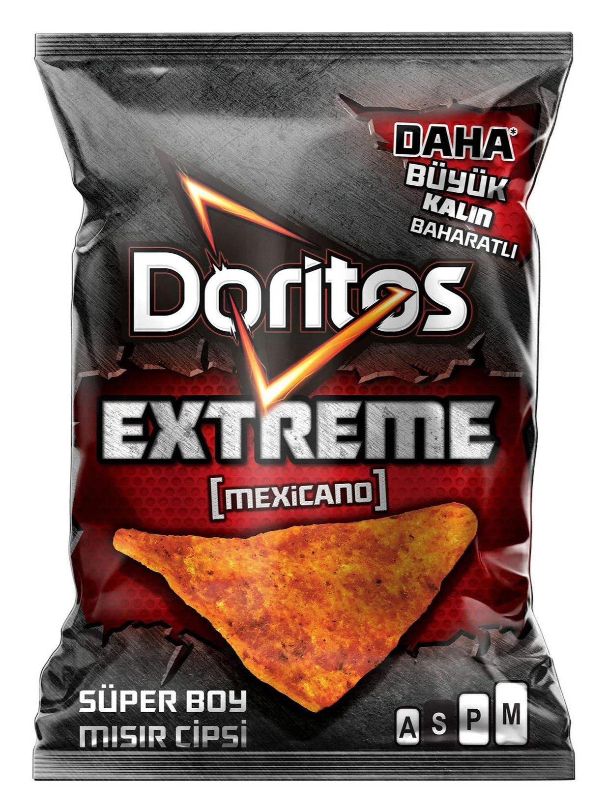 Кукурузные чипсы Doritos Extreme Mexicano 1 шт. 113 г Турция