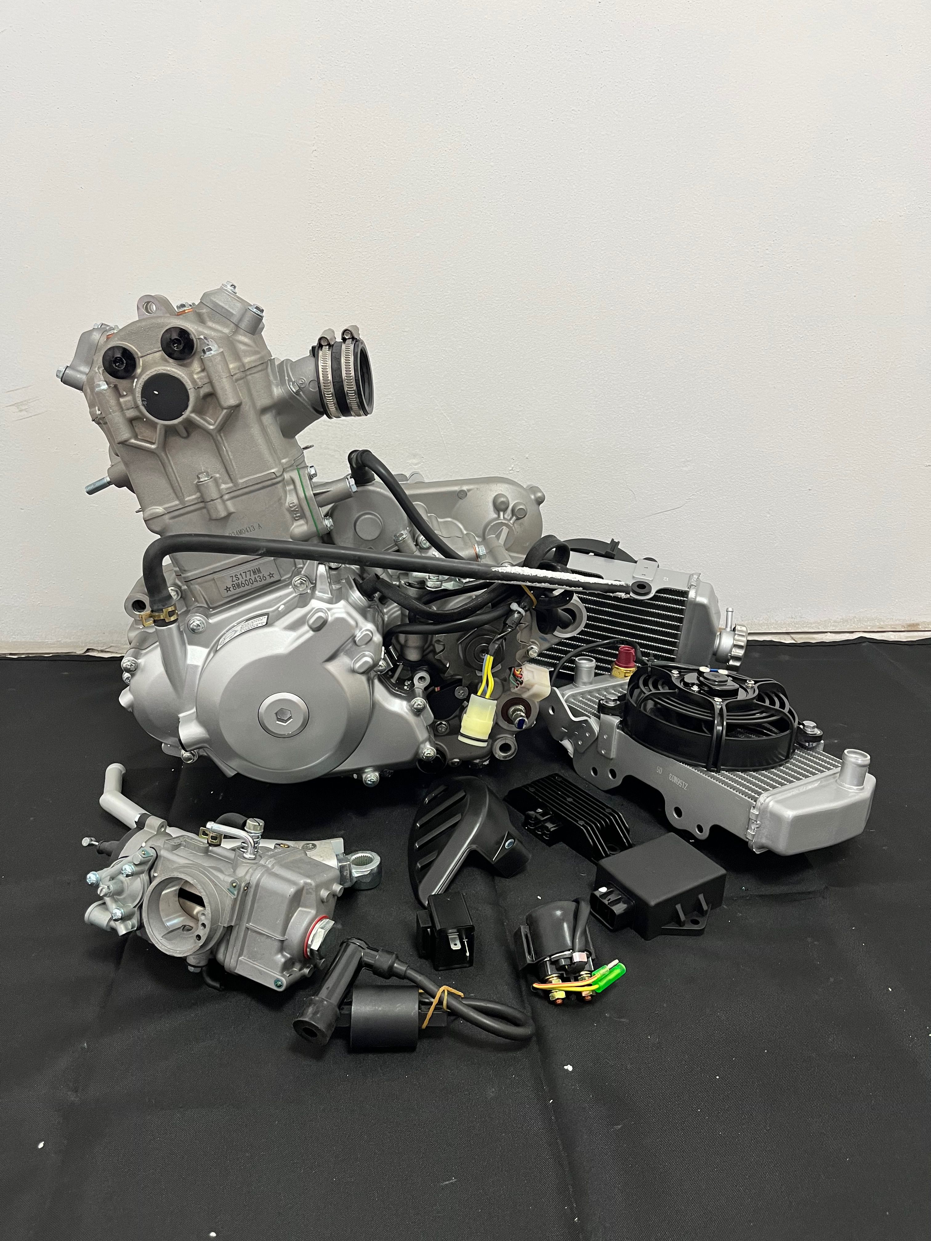 Двигатель ZS177MM (NC250) для эндуро, кроссового мотоцикла в сборе