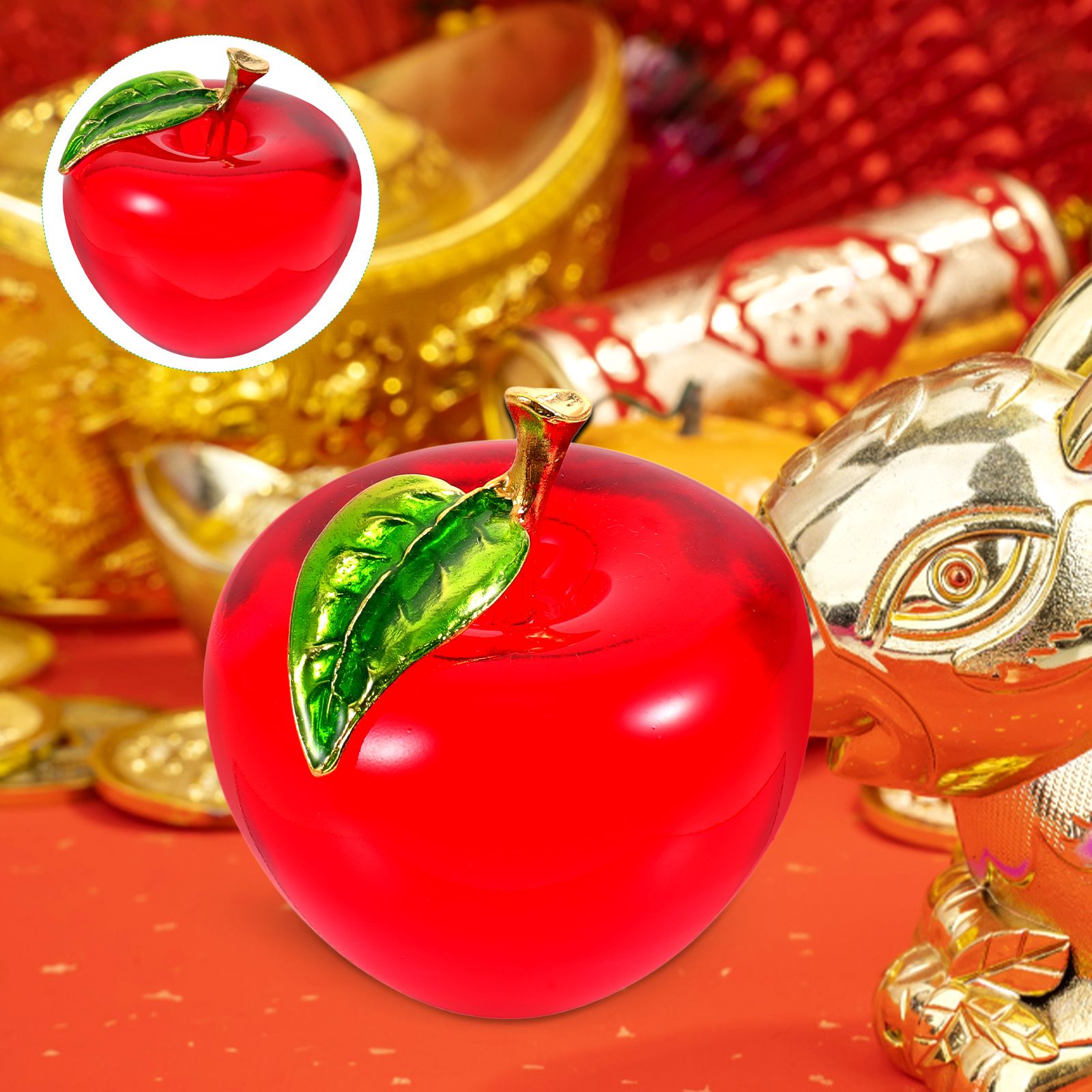 Хрустальные яблоки: как символ дружбы и энергетический оберег по фэн-шуй преобразил нашу гостиную