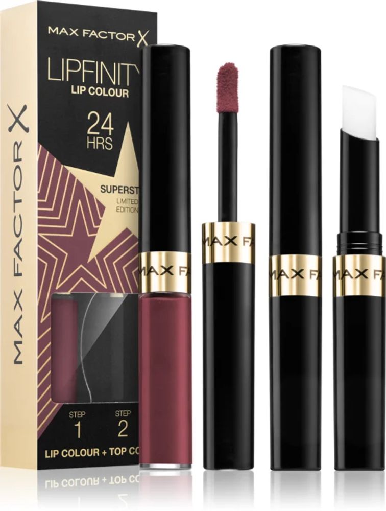 Max Rising St Max Factor Lipfinity Rising Stars - стойкая жидкая помада с бальзамом ...