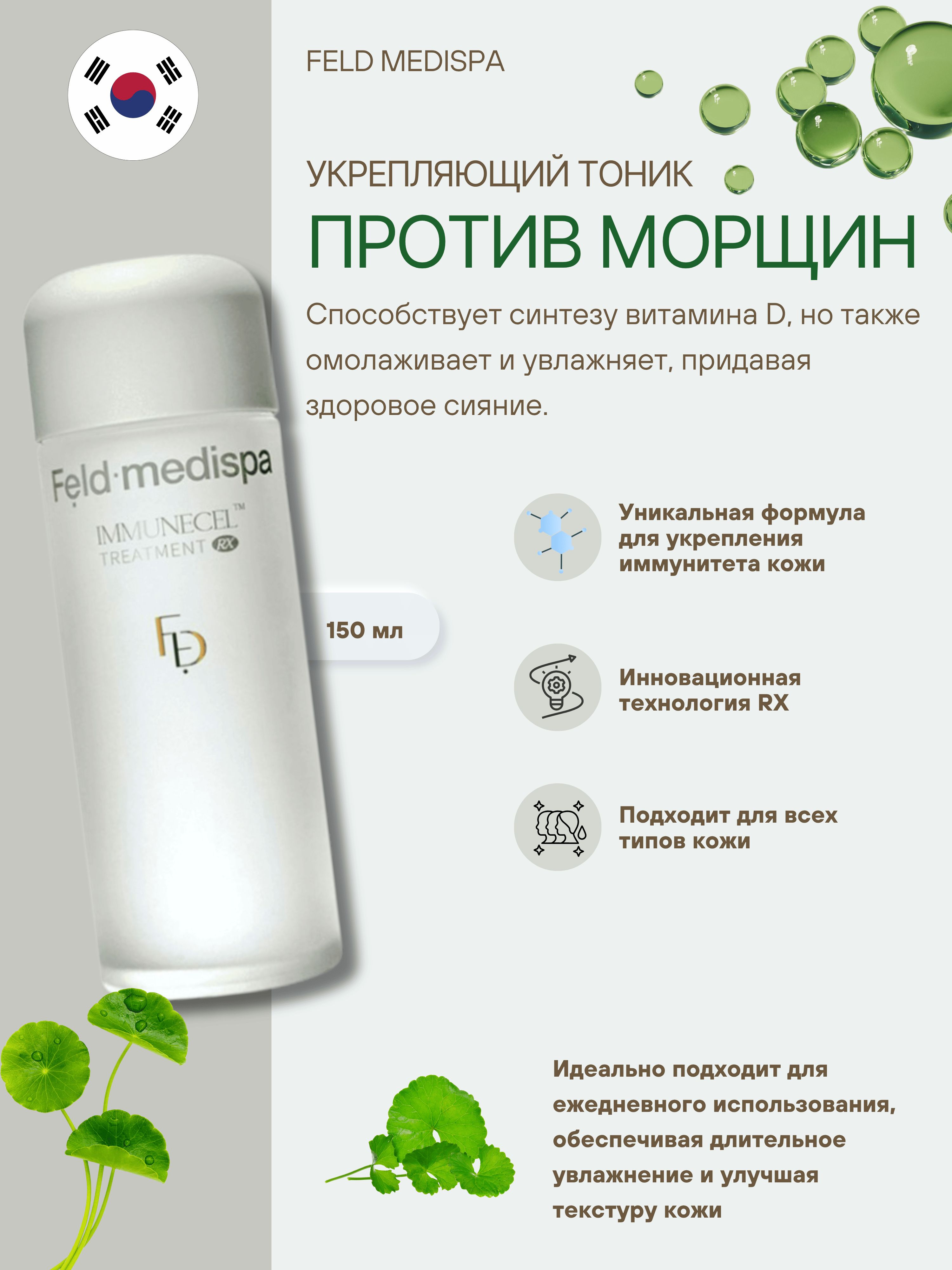Укрепляющий тоник против морщин FELD MEDISPA IMMUNECEL TREATMENT
