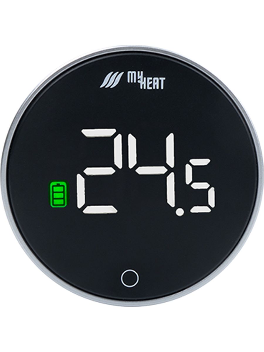 КомнатныйтермостатMyHeat(серебристый,код6274)умныйконтрольклимата