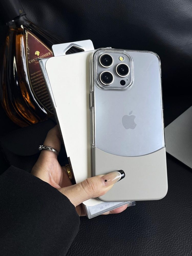 智能手机壳 用于 Apple iPhone 17 Pro Max, 热塑性聚氨酯, 灰色