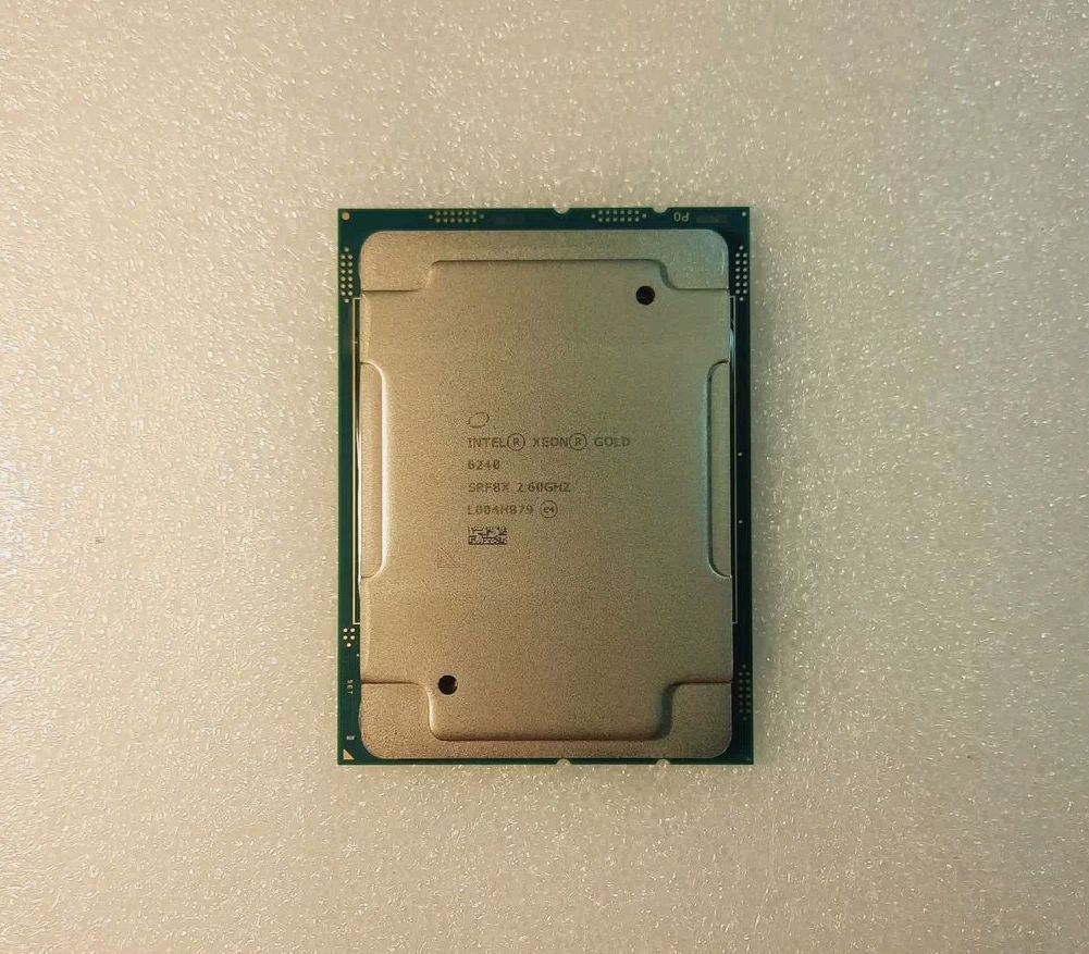 ПроцессорIntelXeonGold62402.6GHzLGA3647SRF8X18C/36T