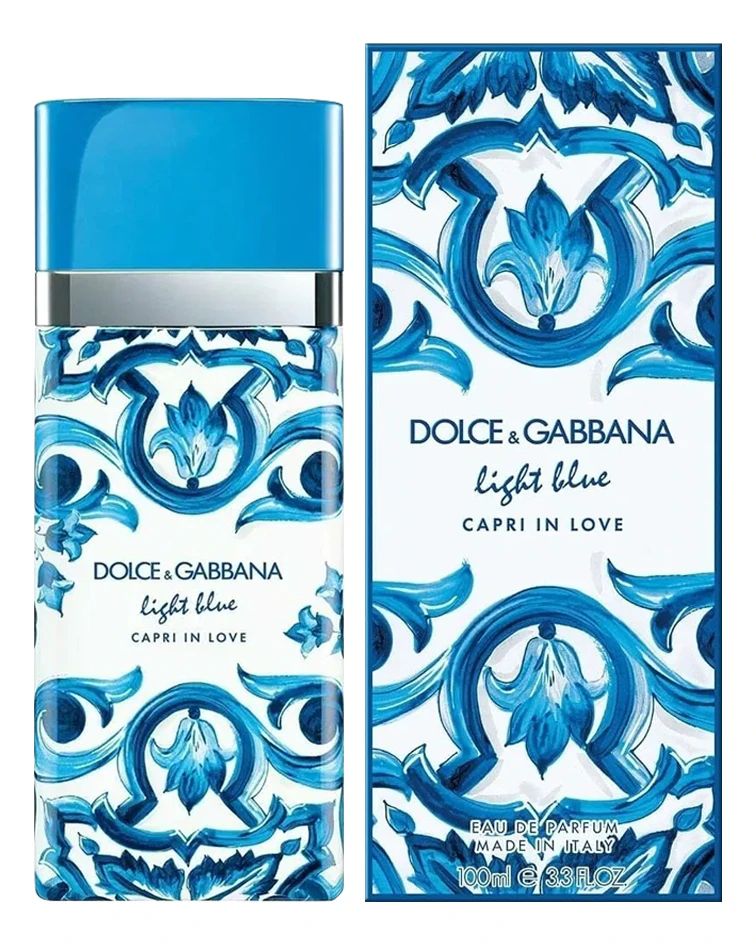 DOLCE&GABBANA Light Blue Capri In Love Pour Femme Женская парфюмерная вода 100 мл купить