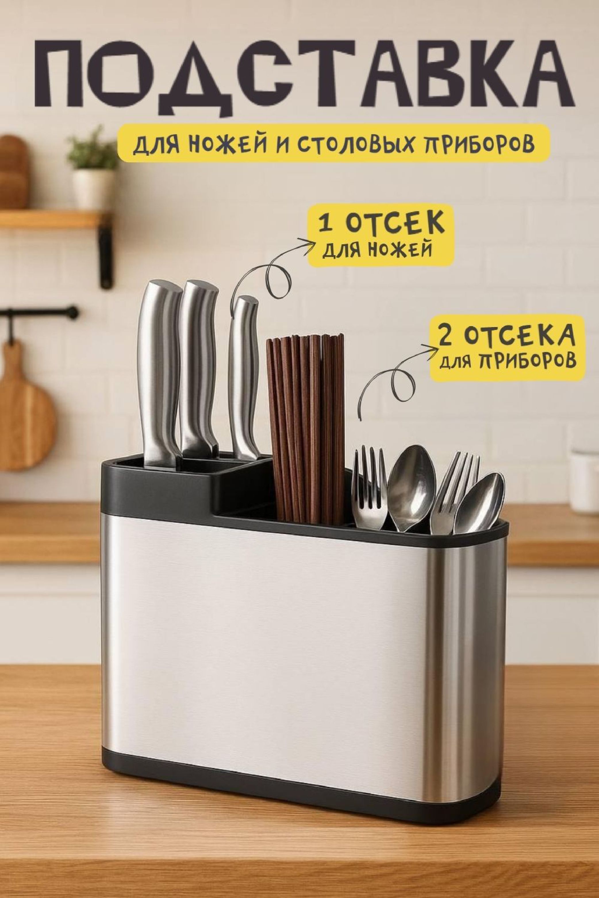 Органайзердлястоловыхприборов