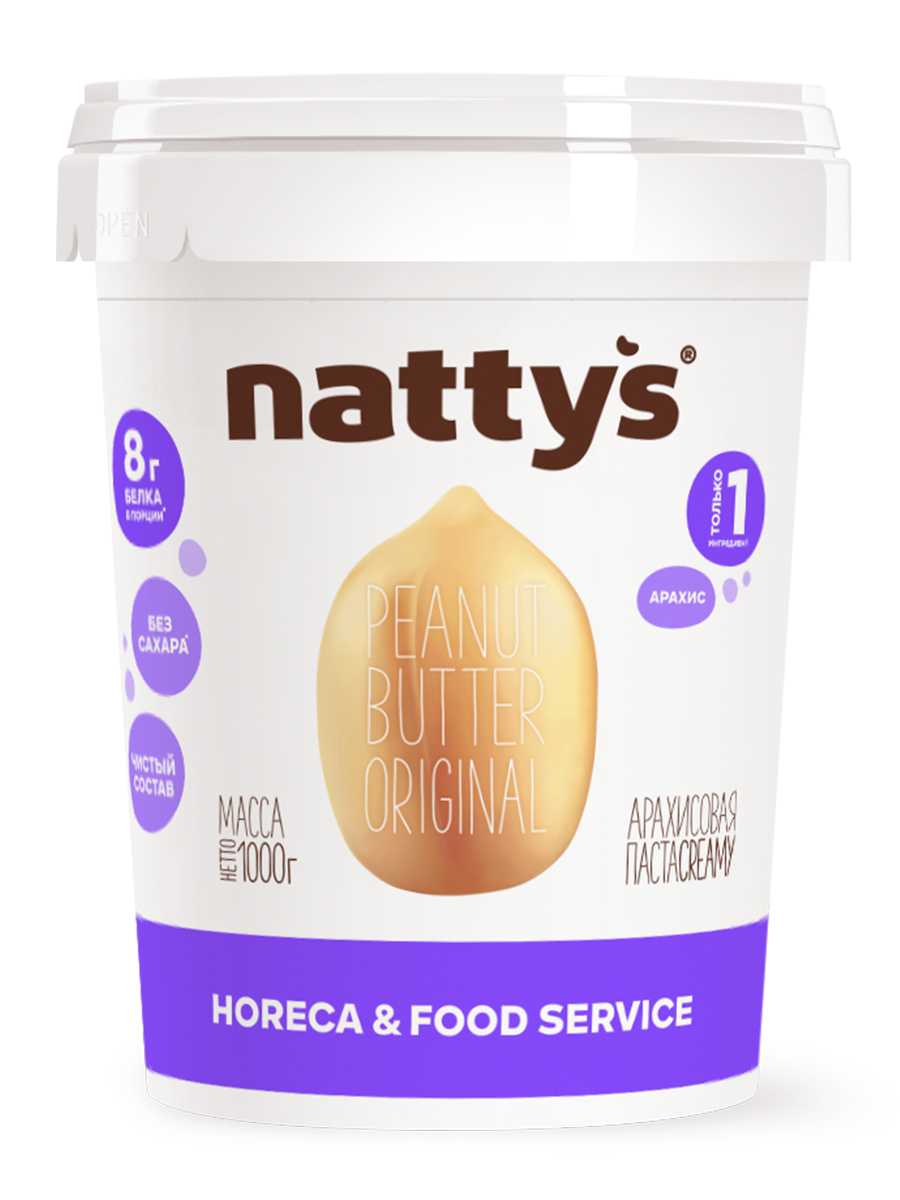 NattysАрахисоваяпастабездобавок,1000г