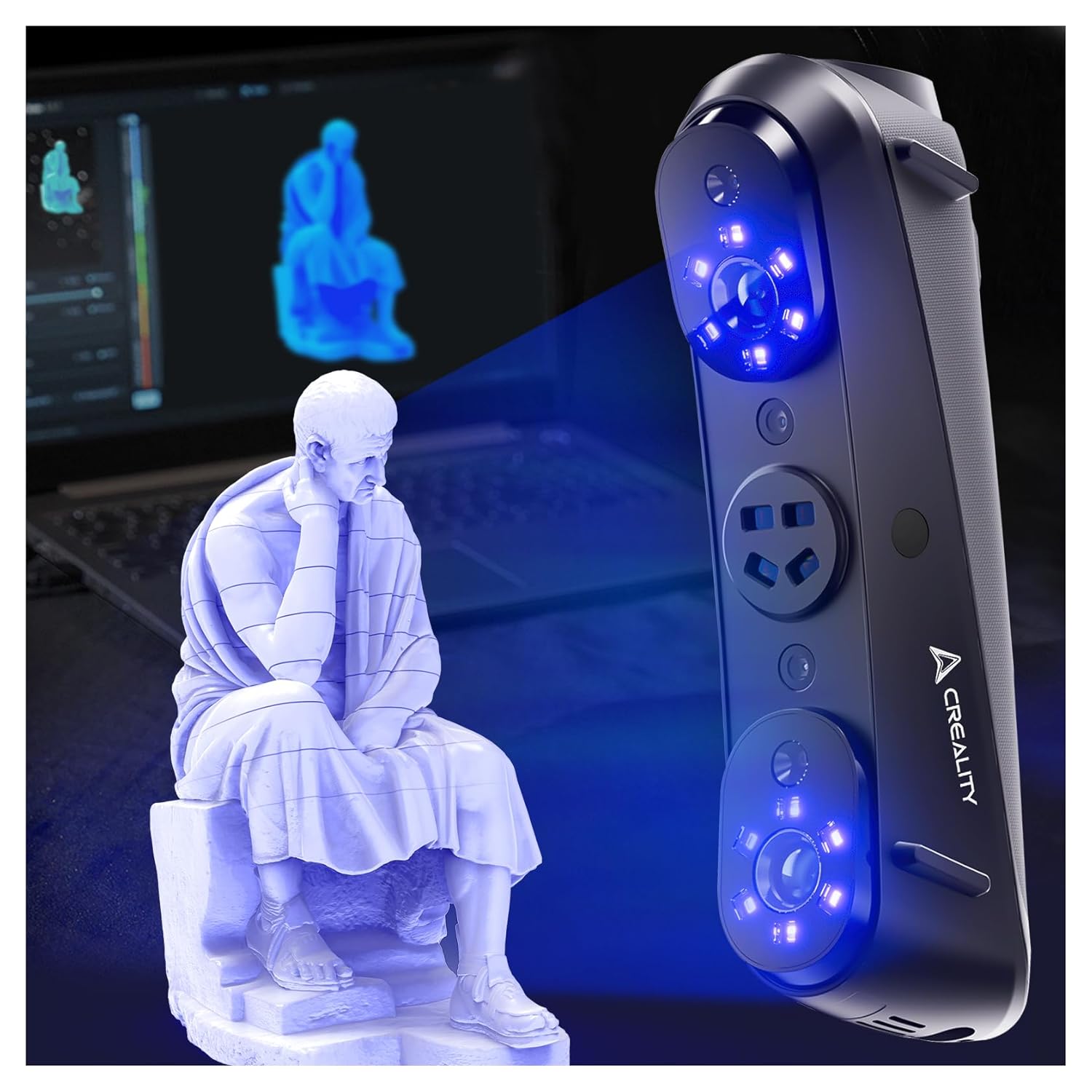 Creality Ray 3D - сканер Creality Sermoon S1 с высокой точностью 0,02 мм ...