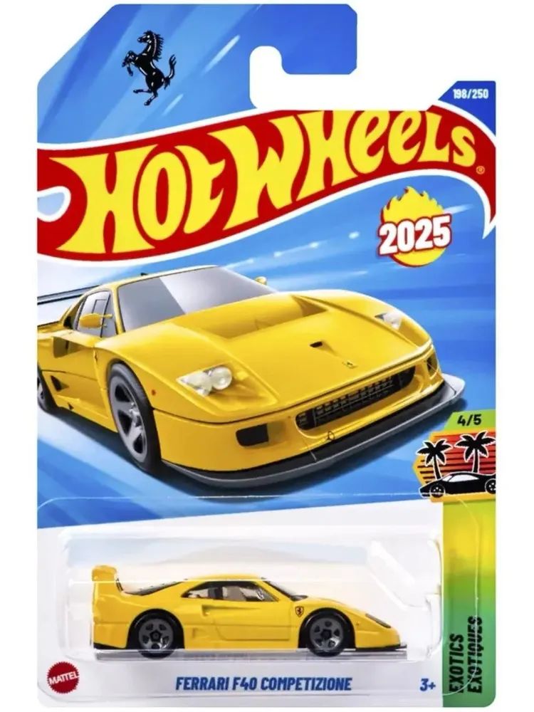 Коллекционная машинка Ferrari F40 Competizione кейс 2025 / Хот