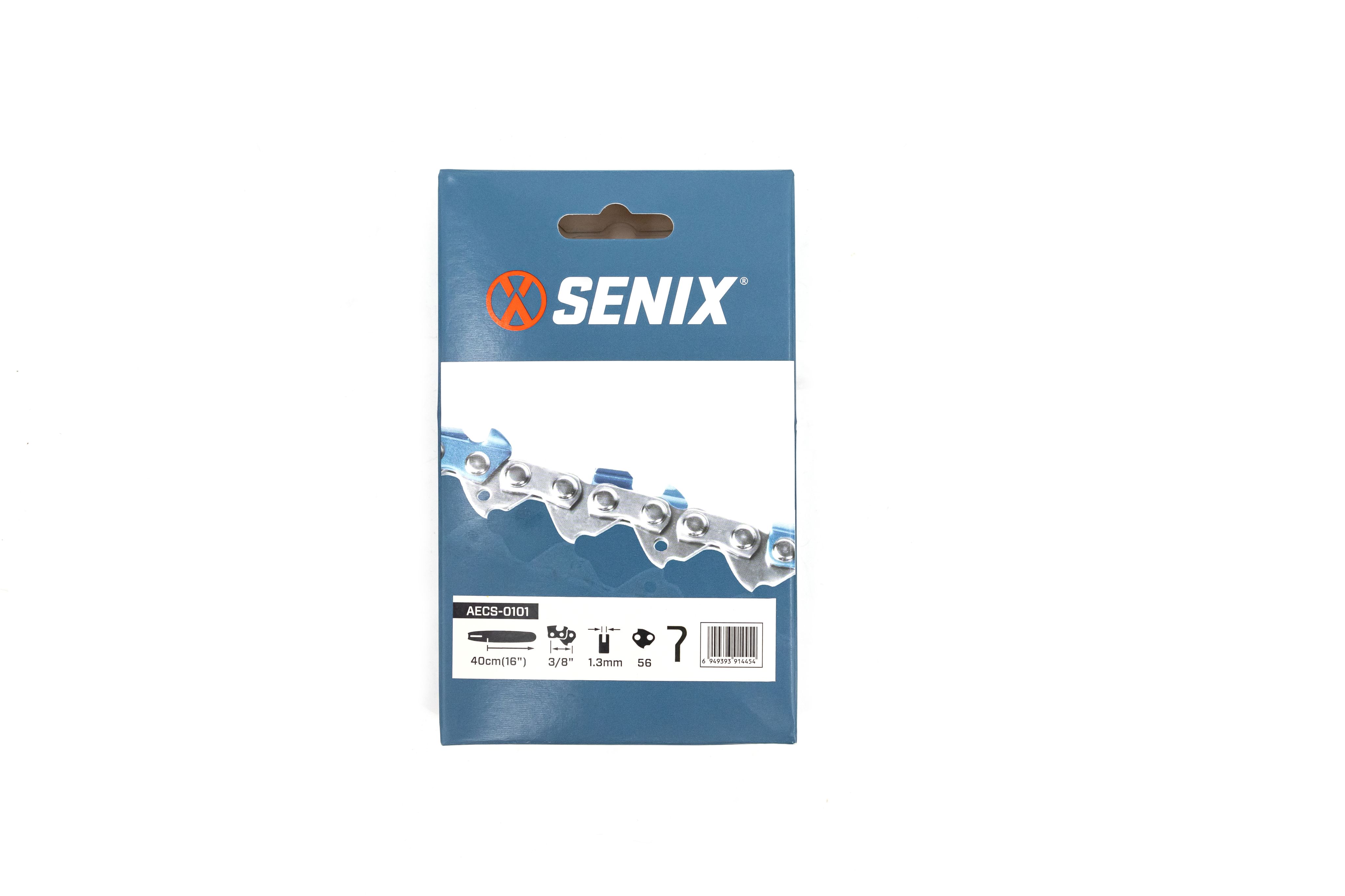 ЦепьпильнаяSENIXAECS-0101,16(40см),шаг3/8,паз1,3мм,56звеньев