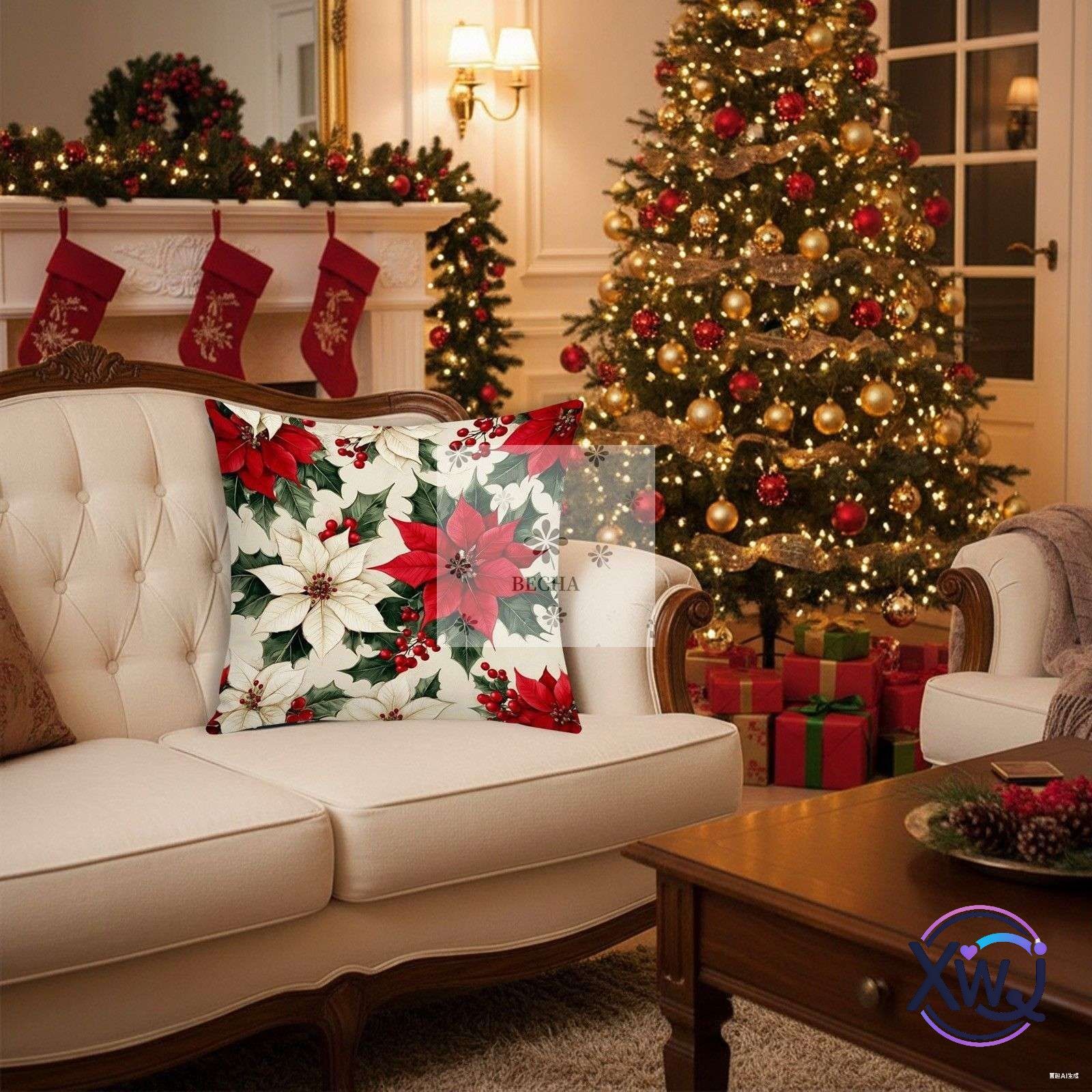 Наволочкадекоративная45x45см,1шт.