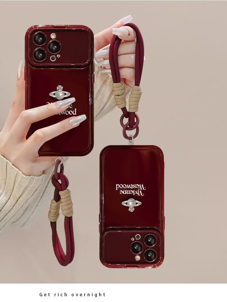 Vivienne Westwood 智能手机壳, 硅胶, 红色