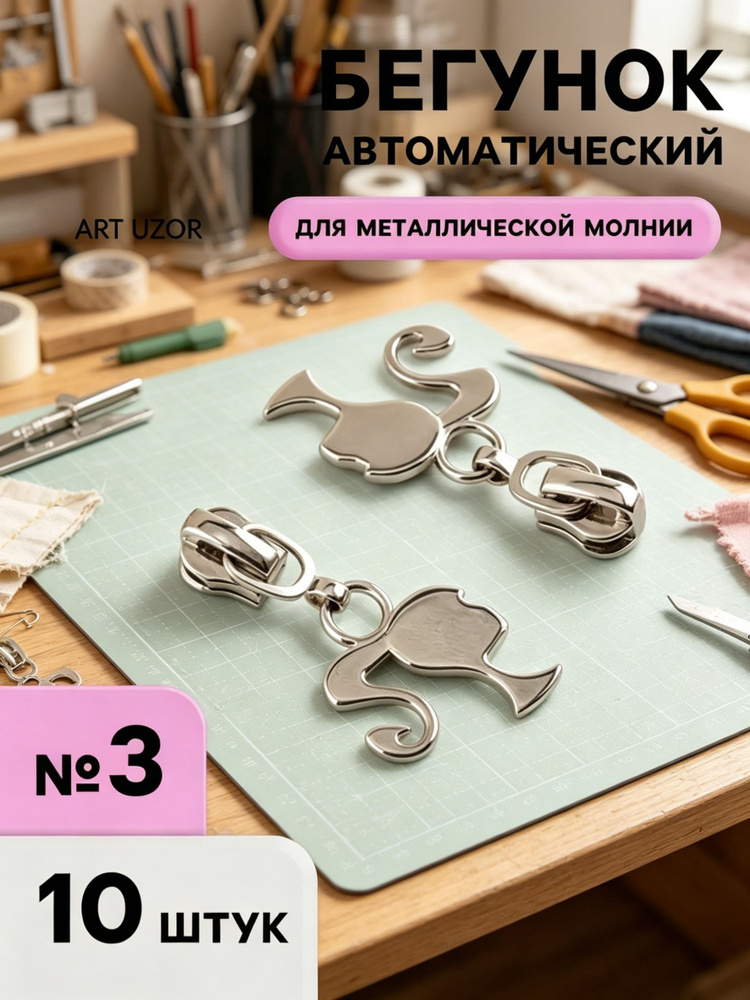 Бегунок для молнии #1