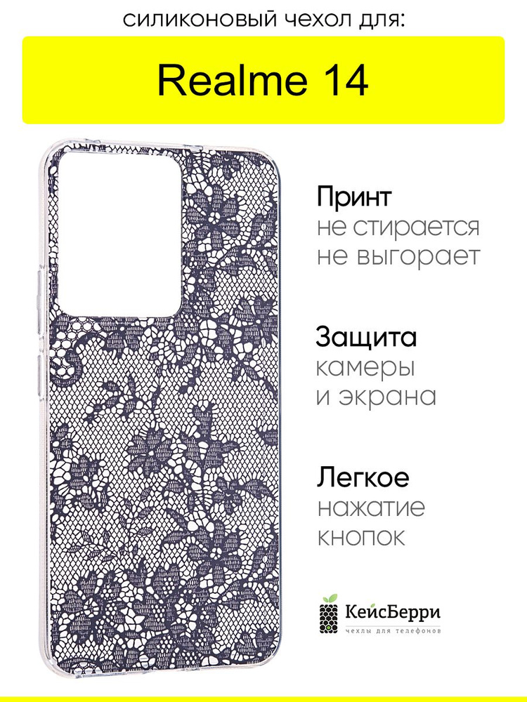 Чехол для Realme 14, серия Clear #1
